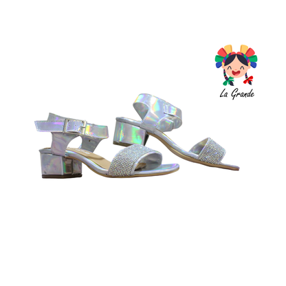 961 ROCHARTS Plata Zapatilla para Dama