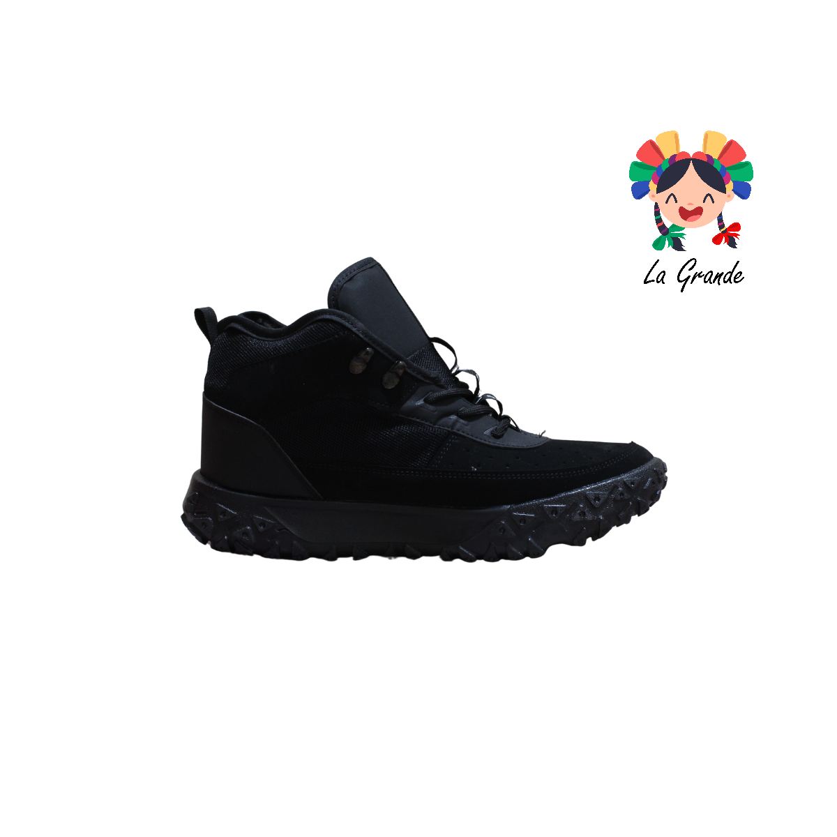 8918 CUPRA Negro Blanco Bota Montaña para Caballero