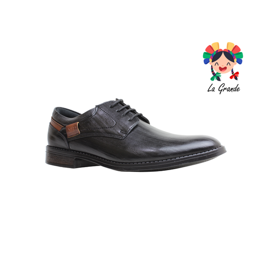 2703 VELRA Negro Zapato Casual para Caballero