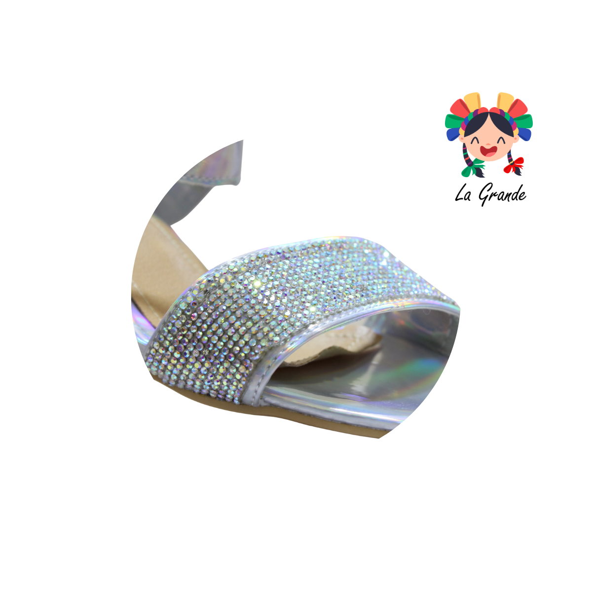 961 ROCHARTS Plata Zapatilla para Dama