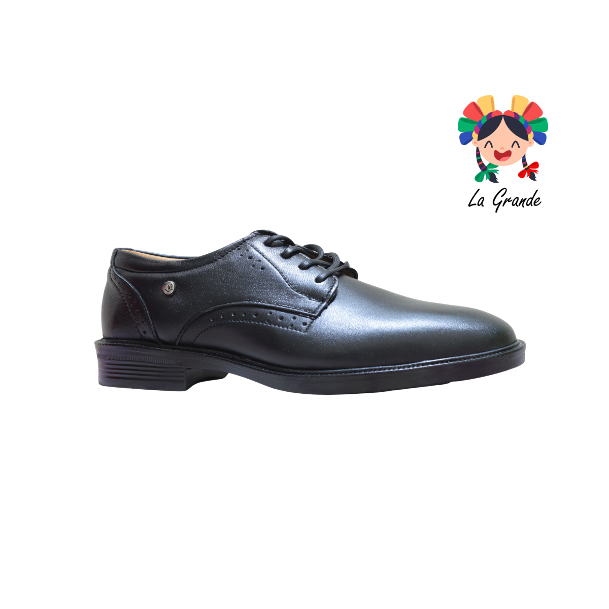13452 NEVADA Negro Piel Zapato Casual para Caballero