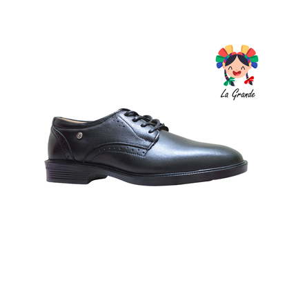 13452 NEVADA Negro Piel Zapato Casual para Caballero