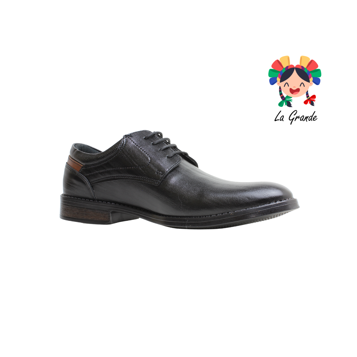 2703 VELRA Negro Zapato Casual para Caballero