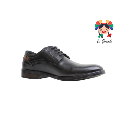 2703 VELRA Negro Zapato Casual para Caballero