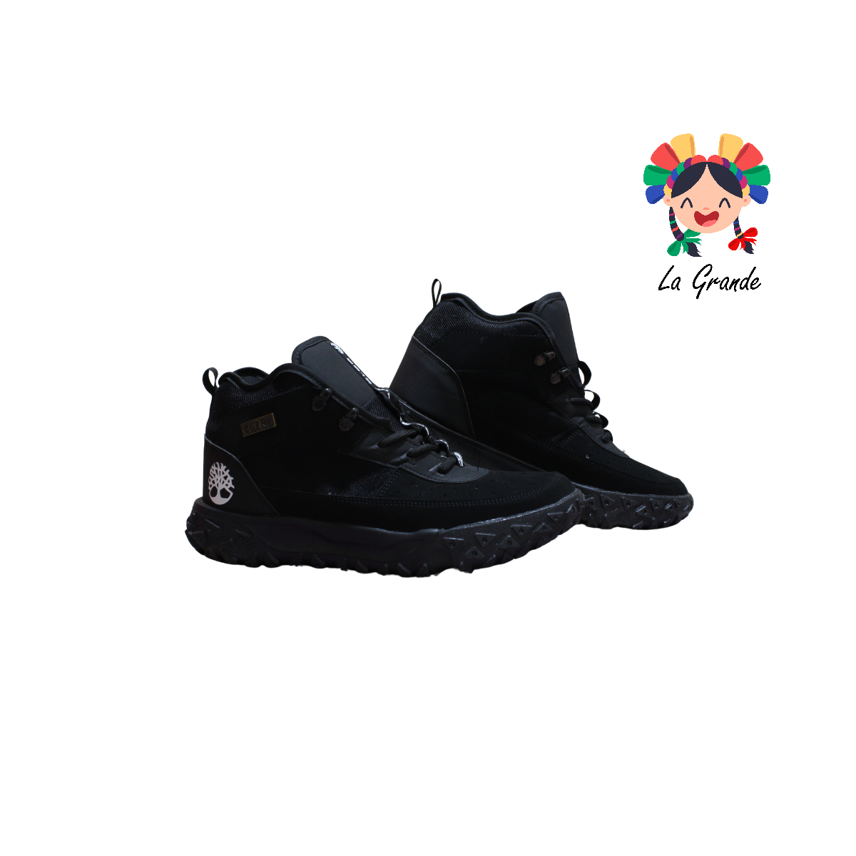 8918 CUPRA Negro Blanco Bota Montaña para Caballero