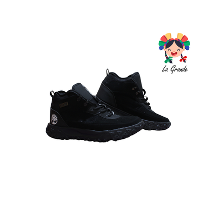 8918 CUPRA Negro Blanco Bota Montaña para Caballero