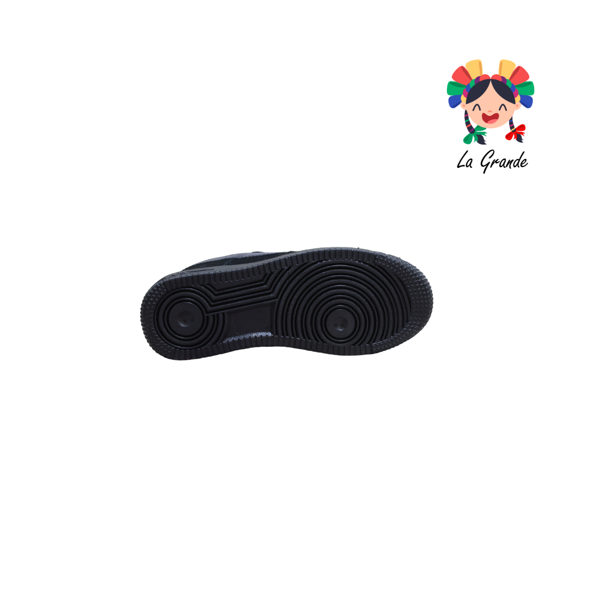 002 LERMI Negro Tornasol Nobuck Tenis Casual Para Dama y Joven