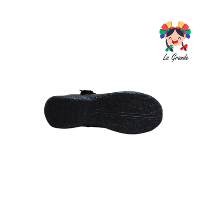 615 DULCE CEREZA Negro Charol Zapato Escolar para Dama