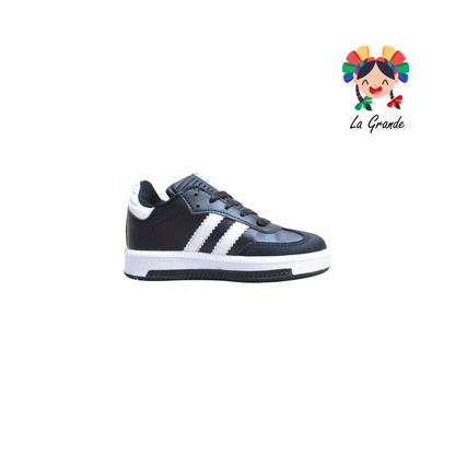 880 PICHUS Negro Blanco Tenis Casual para Niña y Niño