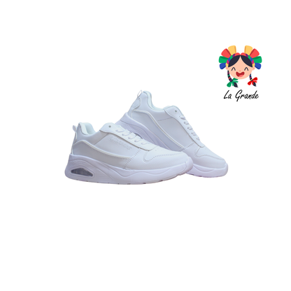 5030 AX2 Blanco Blanco Tenis Casual para Dama