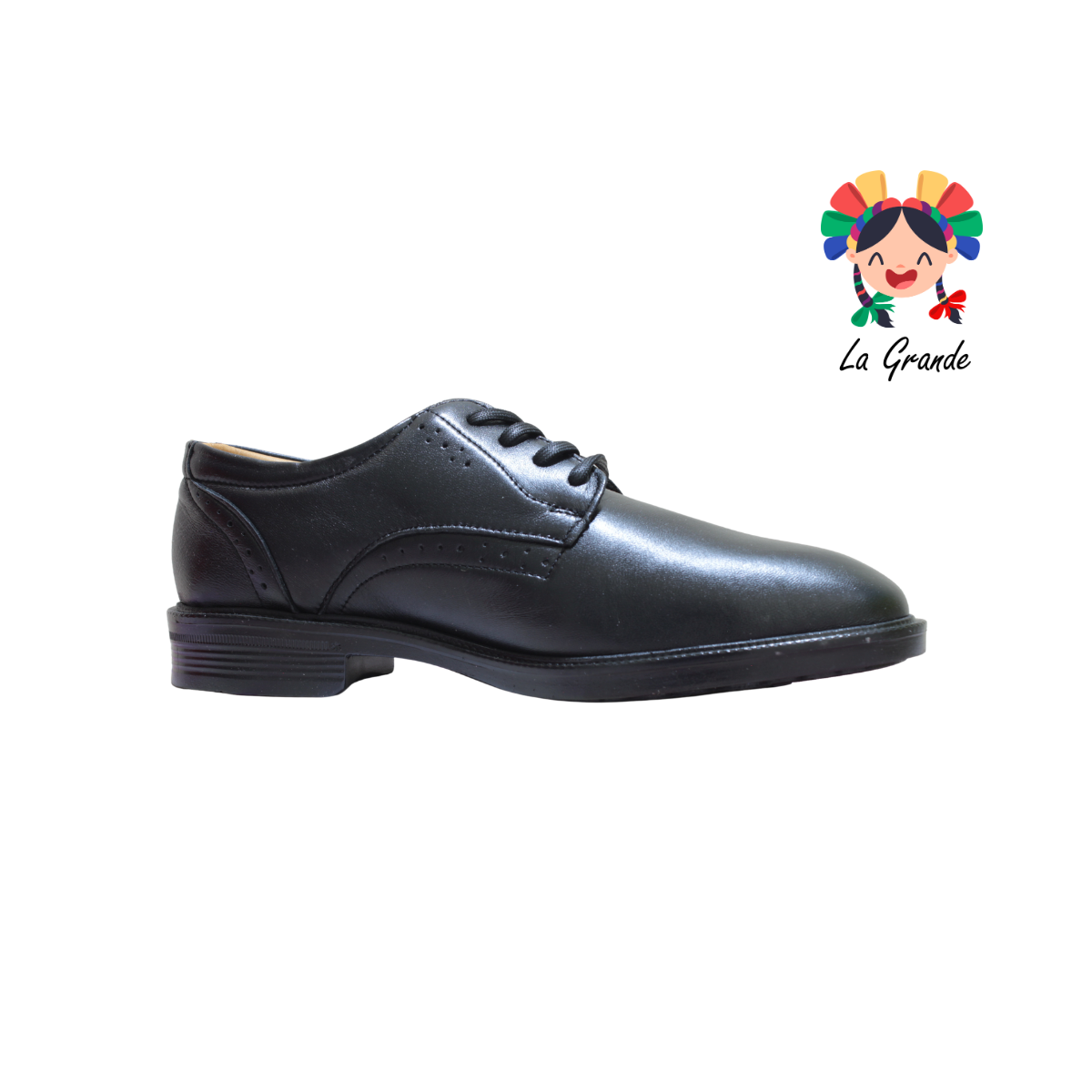13452 NEVADA Negro Piel Zapato Casual para Caballero