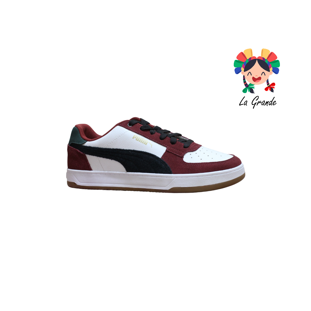401 PM Bco Rojo Vde Tenis Casual Importado Original Para Caballero