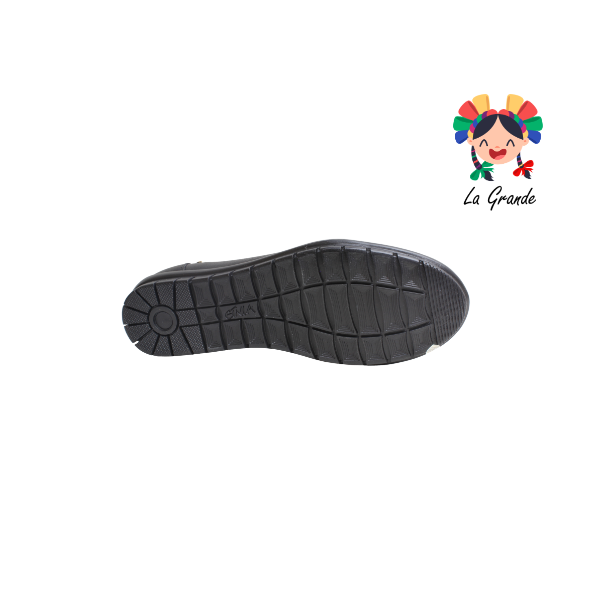 4401 ETNIA Negro Napa Casual para Dama