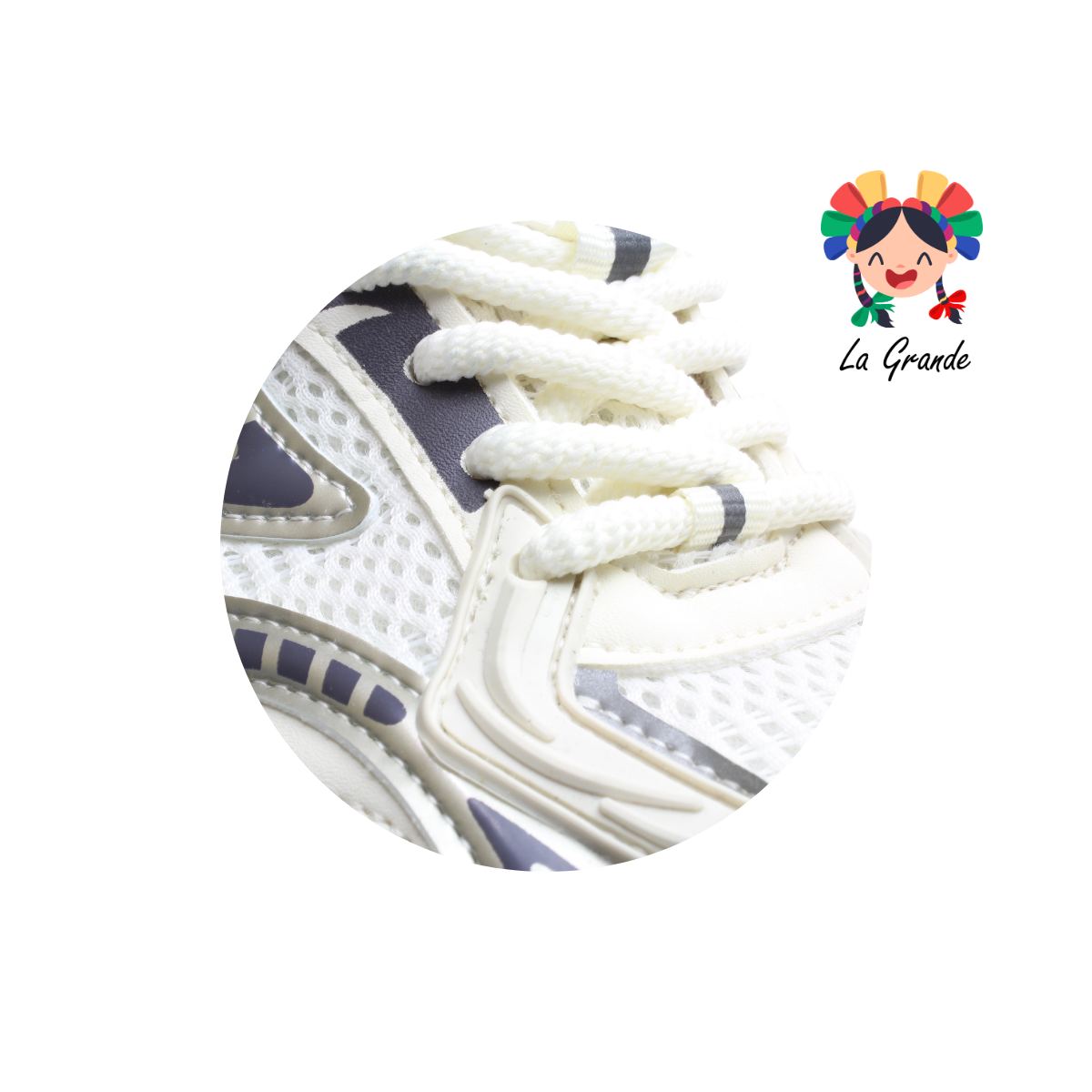201B FOSUM Beige Sint Tenis Casual para Dama