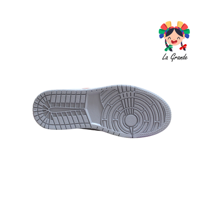338 BOOST Bco Rey Rojo Napa Tenis Casual para Caballero