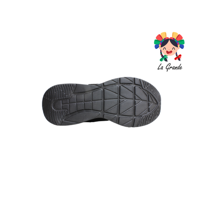 987 RULES Negro Negro Tenis Casual para Caballero