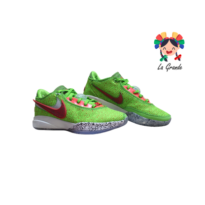 FJ4956 NK Verde Naranja Neon Tenis Importados Original Para Dama Y Joven