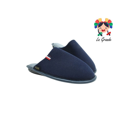 16031 STHAL Marino Gris Pantufla para Caballero