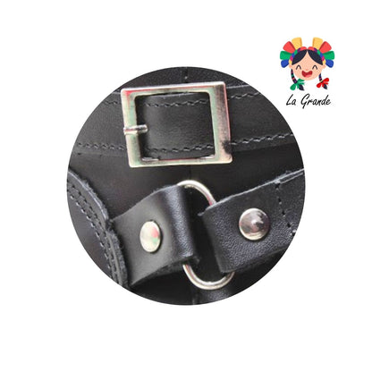 1604 MUJER BONITA Negro Sint Bota Alta para Niña