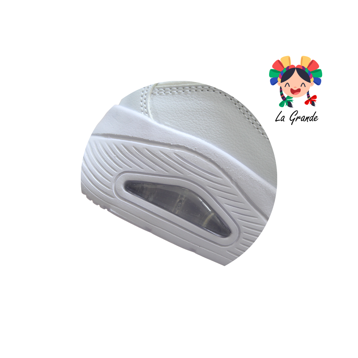 5030 AX2 Blanco Blanco Tenis Casual para Dama