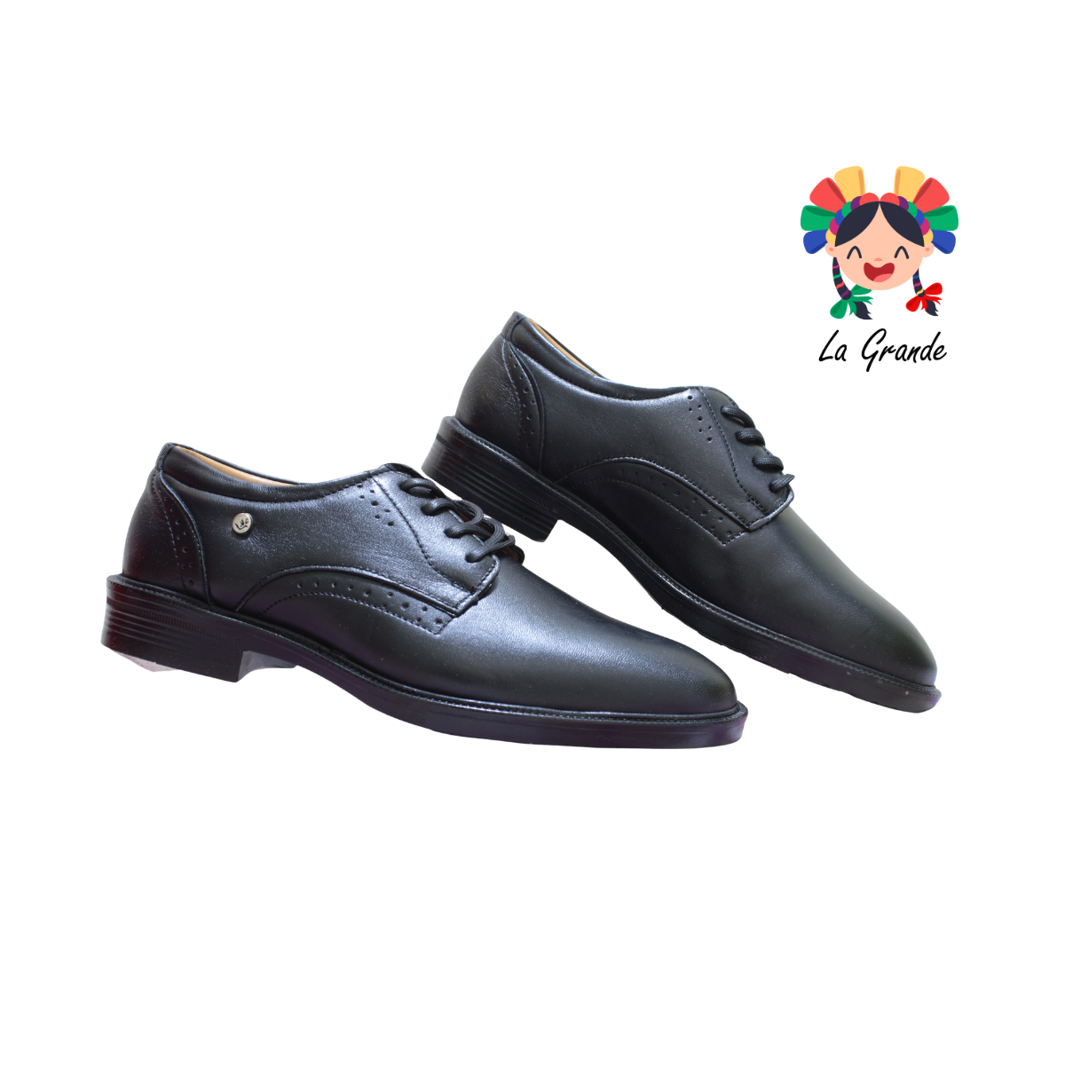13452 NEVADA Negro Piel Zapato Casual para Caballero