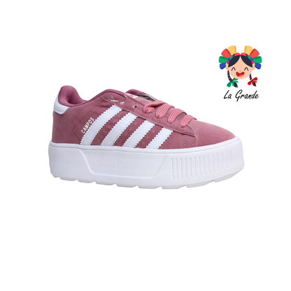 300 GATTUSO Rosa Bco Bco Rosa Tenis Casual para Dama