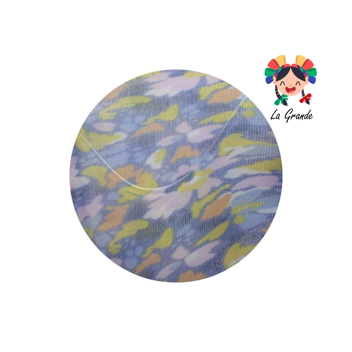 1652 TOP MODA Azul Flores Verano Bota de Hule para Dama