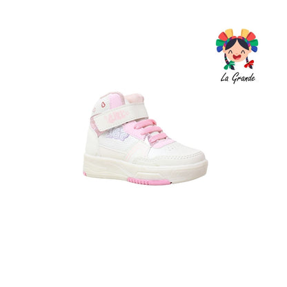 167 LUX-10 Beige Rosa Tenis Casual para Niña