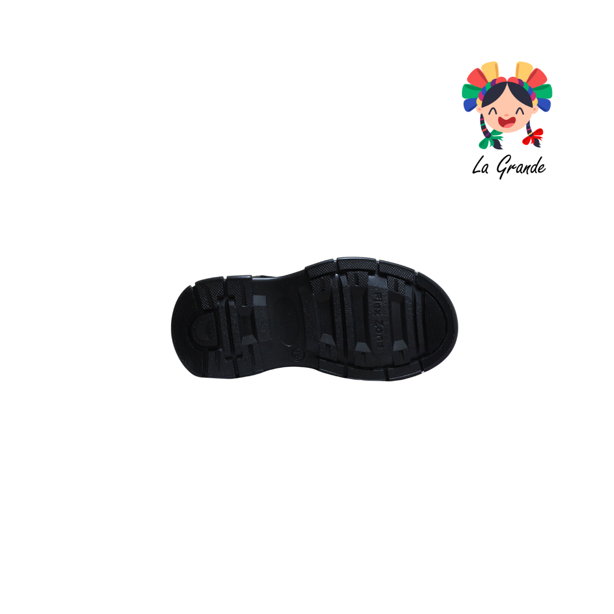 9007 BUGATY SHOES Negro Sint Zapato Escolar para Niño y Joven