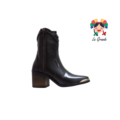 1009 IVANNEP Cafe Bota Vaquera para Dama