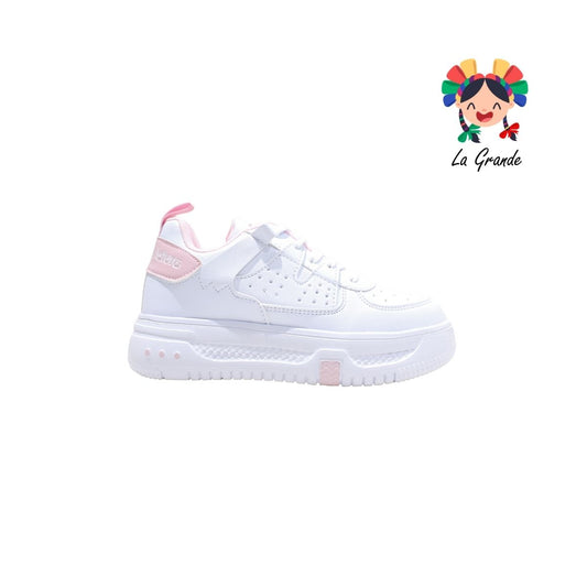 1700 ADIORA Blanco Rosa Sint Tenis Casual para Dama