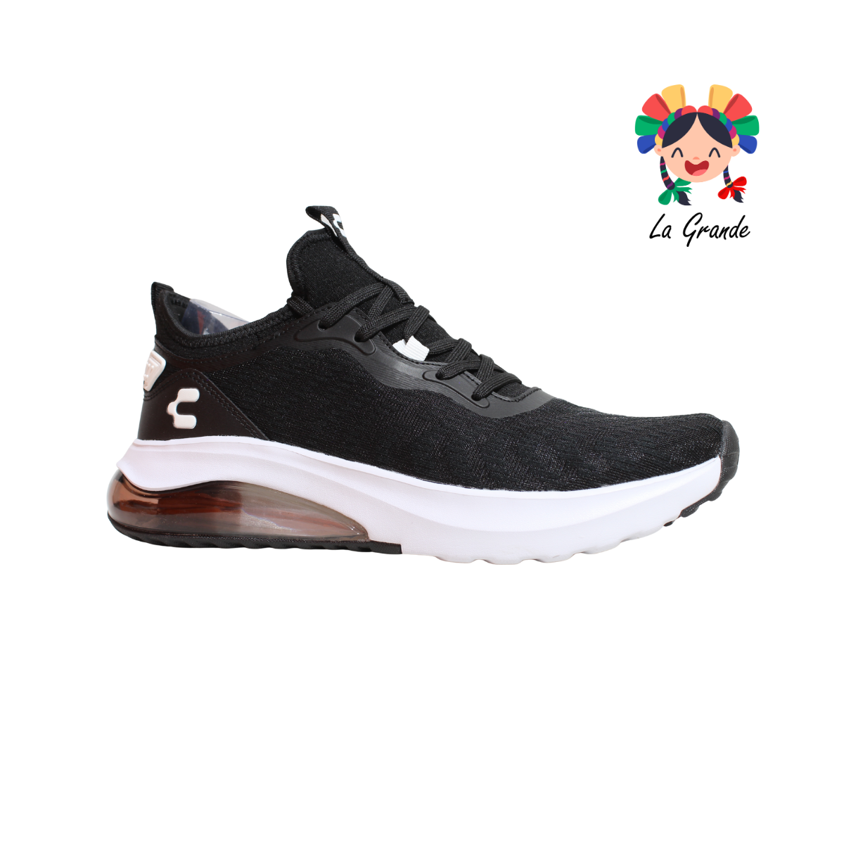 1086413 CHARLY Negro Tenis Deportivo para Caballero