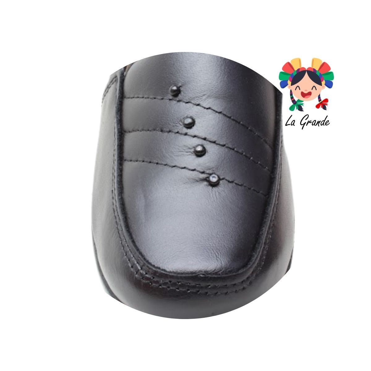 171 AMPARO Negro Piel Zapato Casual para Dama