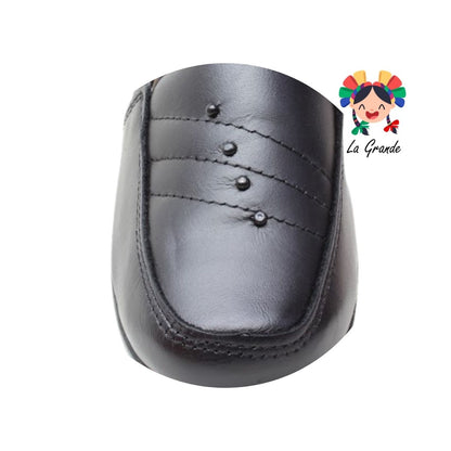 171 AMPARO Negro Piel Zapato Casual para Dama