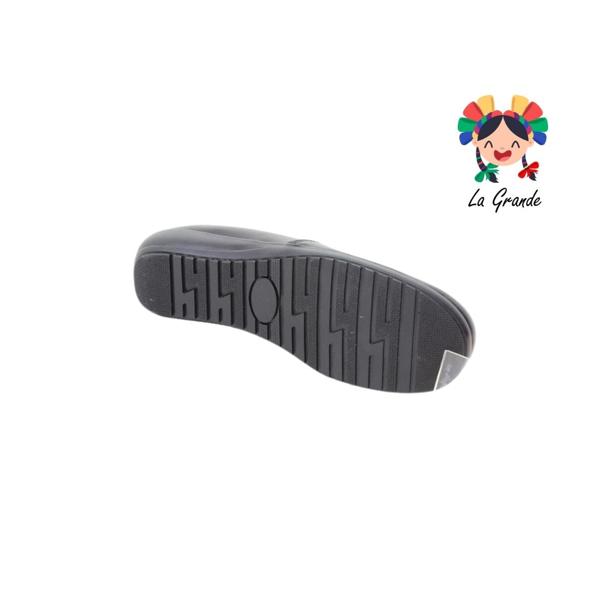 171 AMPARO Negro Piel Zapato Casual para Dama