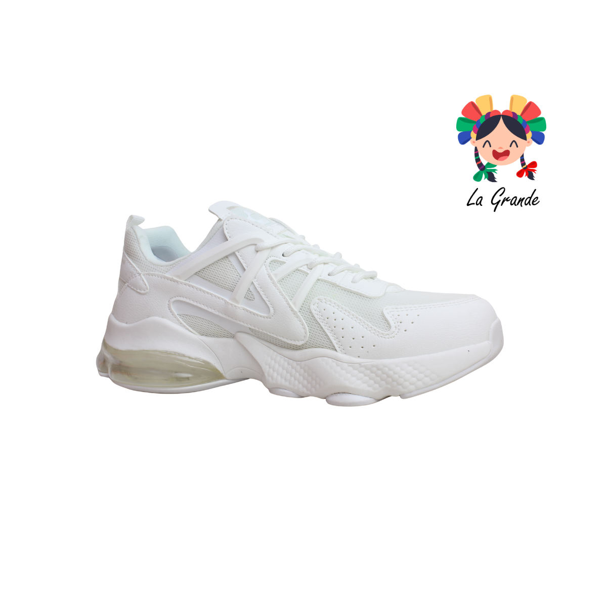 1086331 CHARLY Blanco Tenis Deportivo para Caballero