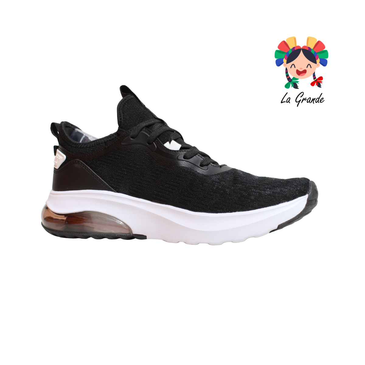 1086413 CHARLY Negro Tenis Deportivo para Caballero