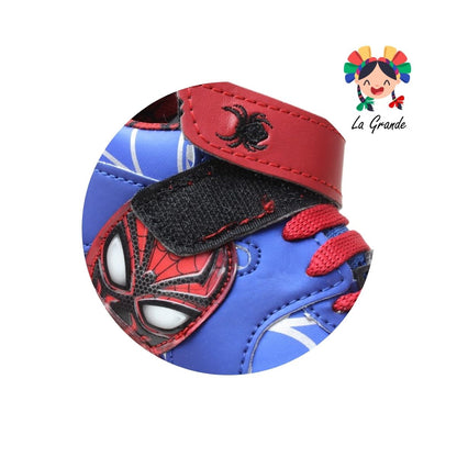 1727 KINGS-LU Rey Rojo  Sintético Tenis Casual con Luz Led para Niño