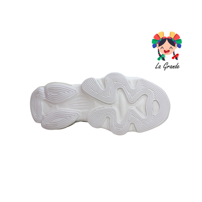 1086331 CHARLY Blanco Tenis Deportivo para Caballero