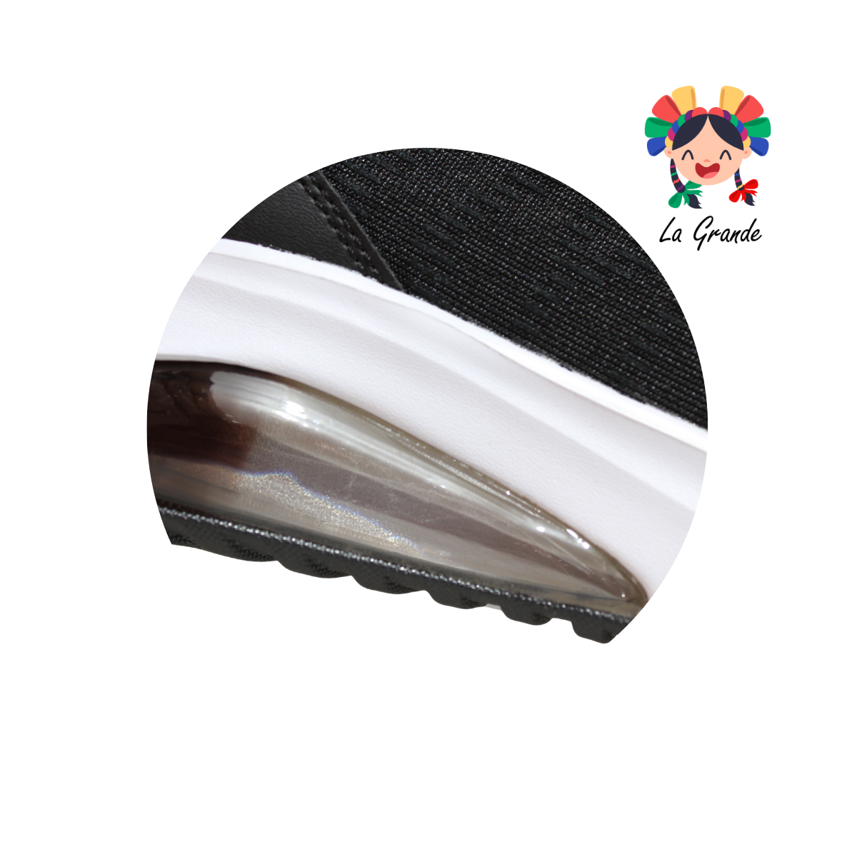 1086413 CHARLY Negro Tenis Deportivo para Caballero