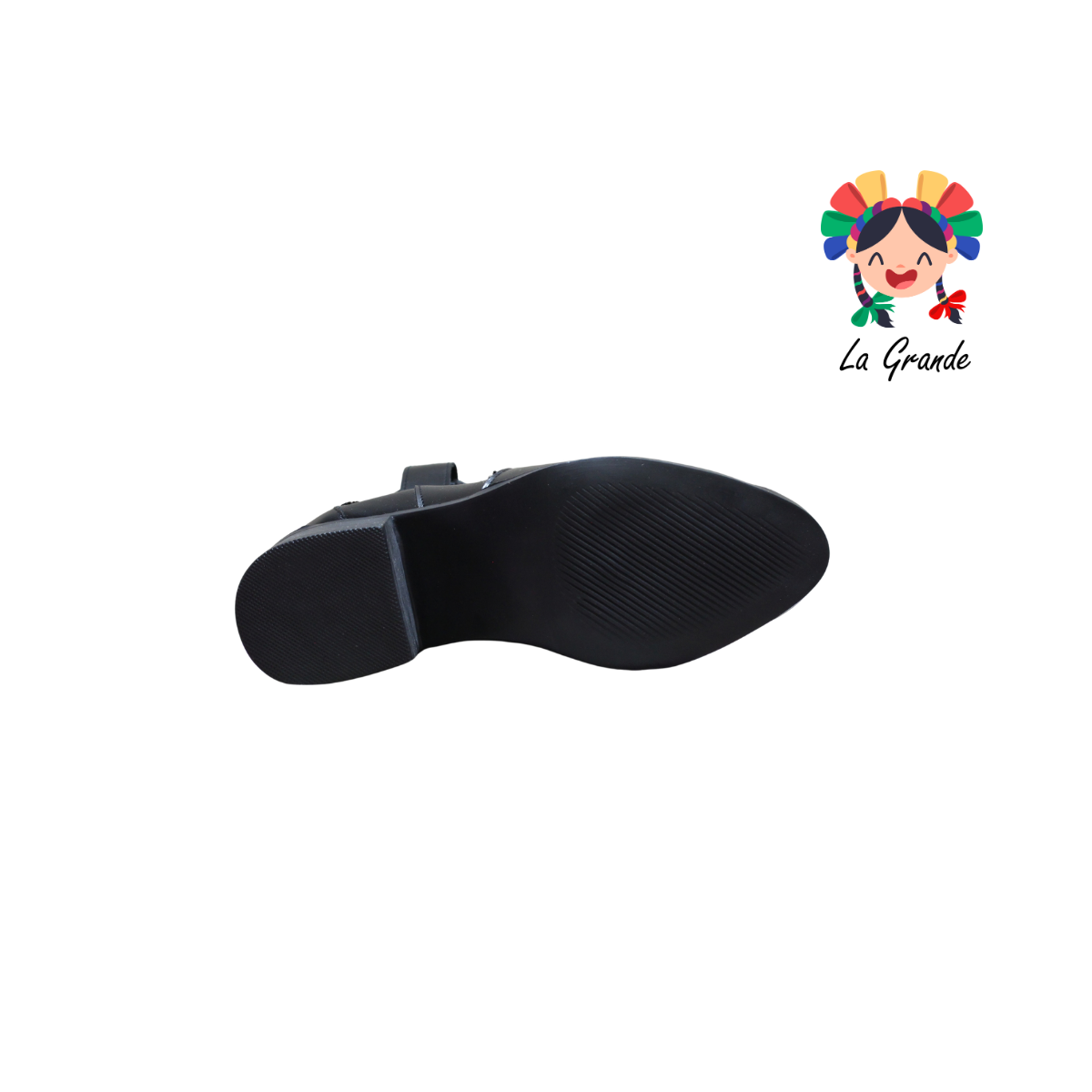1009 IVANNEP Negro Bota Vaquera para Dama