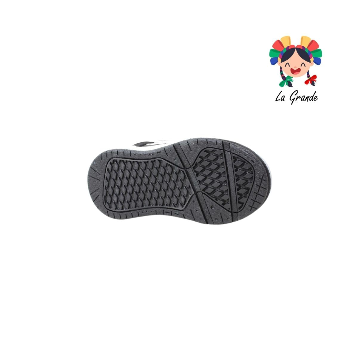 175 SCAPE Negro Negro Nobuck Tenis Casual para Niño