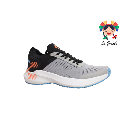 1086526 CHARLY Gris Negro Tenis Deportivo para Caballero