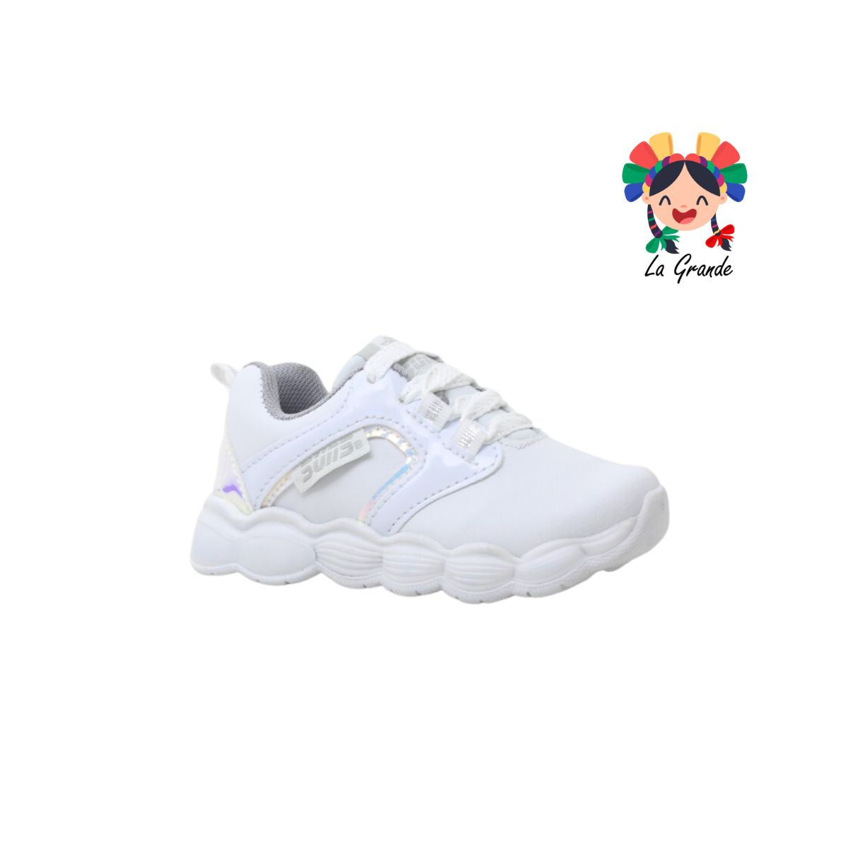 176 SUNS Blanco Tenis para Niña
