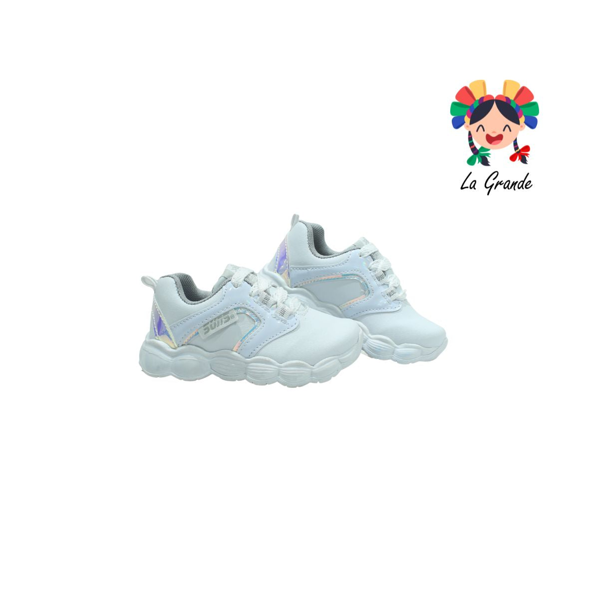 176 SUNS Blanco Tenis para Niña