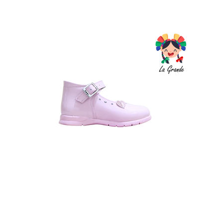 2302 DOGI Malteada Charol Zapato Casual para Bebe y Niña