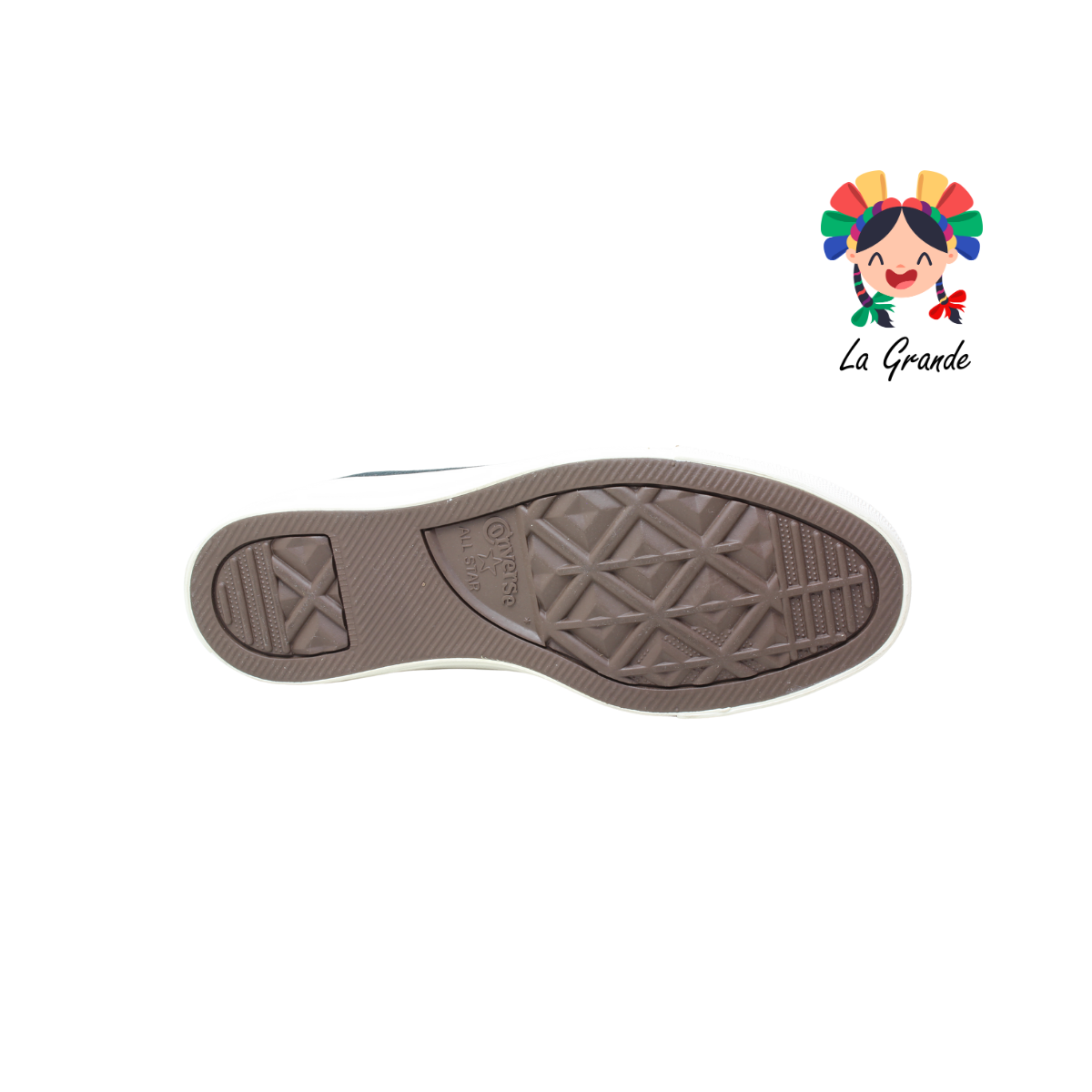 HI CONVERSE Negro Cereza Textil Tenis Casual Original Importado para Dama