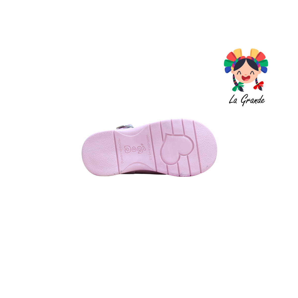2302 DOGI Malteada Charol Zapato Casual para Bebe y Niña