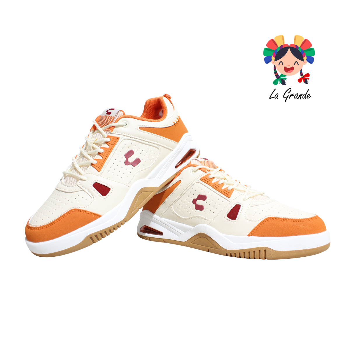 1086478 CHARLY Beige Tenis Deportivo para Caballero
