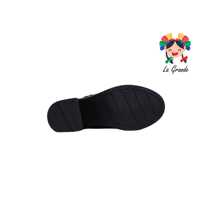 1032 LADY CHEKA Negro Prisco Bota Vaquera para Dama